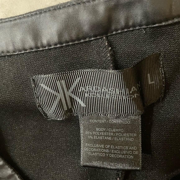 Kardashian Kollection Women's Blouse Size Large Zip Up Lightweight Jacket EUC - Picture 6 of 10